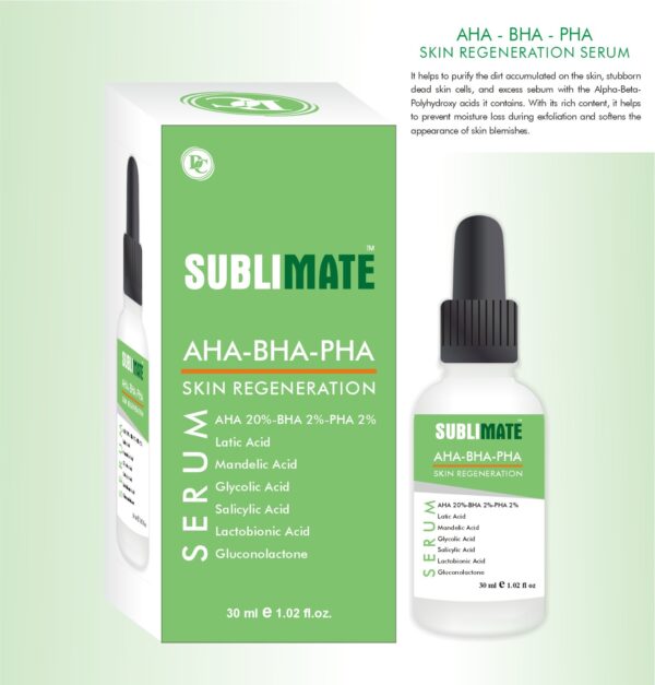 Sublimate AHA-BHA-PHA Skin Regeneration Serum